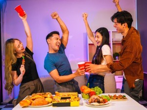 Rayakan Tahun Baru di Rumah, Pasti Seru-Untung Ditemani Promo 50% di BRImo
