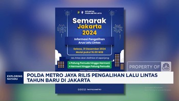 Video: Jelang Malam Tahun Baru, Simak Pengalihan Lalu Lintas Jakarta