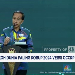 Video : Jokowi Masuk Tokoh Dunia Paling Korup 2024