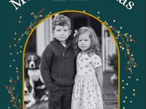 Beredar Kartu Ucapan Natal Anak Pangeran Harry, Dihujat Netizen karena Ini