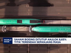 Video: Korsel Periksa Semua Boeing 737-800, Sahamnya Anjlok 8,65%