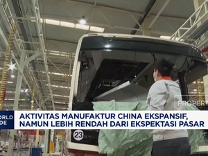  Stimulus China Belum Bisa Dongkrak Pemulihan Aktivitas Pabrik