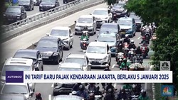Video : Tarif Baru Pajak Kendaraan Jakarta, Berlaku 5 Januari 2025