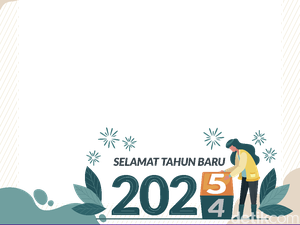 10 Twibbon Tahun Baru 2025 Gratis, Rayakan Akhir dan Awal Tahun dengan Ceria