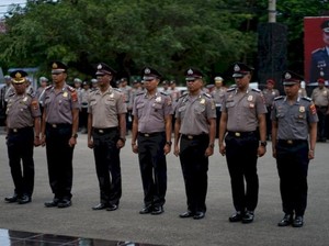 45 Anggota Polresta Kupang Kota Naik Pangkat, Empat Polisi Jadi Kompol