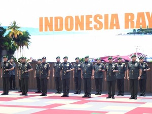 KSAD Pimpin Sertijab, Letjen Mohammad Fadjar Resmi Jabat Pangkostrad