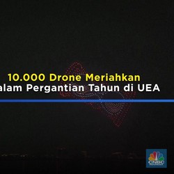 10.000 Drone Meriahkan Malam Pergantian Tahun di UEA