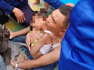 Kaki Bocah Terjepit Saluran Air di Saat Asyik Main di Kolam Renang Lampung