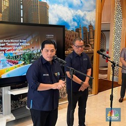 Cek Bandara Soeta, Erick Thohir: Jangan Hanya Hormati Bangsa Luar