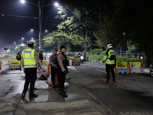 Panen, 106 Motor Ditilang Saat Perayaan Tahun Baru di Jembatan Suramadu
