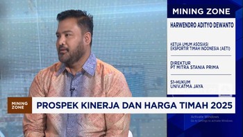 Video: Bos AETI Ungkap Efek Korupsi Rp 300 T Hingga Prospek Timah 2025