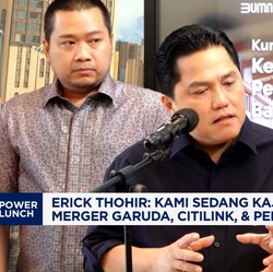 Video: Erick Thohir Kaji Potensi Merger Garuda, Citilink, & Pelita Air