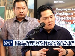 Video: Erick Thohir Kaji Potensi Merger Garuda, Citilink, & Pelita Air