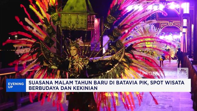 Kemeriahan Malam Tahun Baru di Batavia PIK2