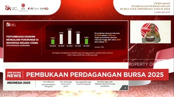 Video: Ketua DK OJK Resmi Buka Perdagangan Perdana Bursa Efek 2025