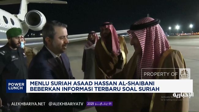 Menlu Asaad Hassan Al-Shaibani Beberkan Info Terbaru Suriah