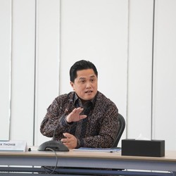 Erick Thohir Bertemu AHY, Bahas Ekosistem Transportasi