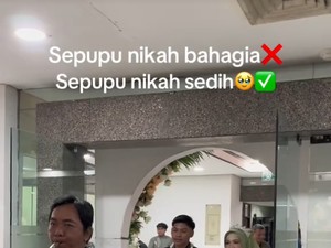 Pernikahan Viral, Calon Suami Kabur, Sepupu Jadi Pengantin Pria di Pelaminan