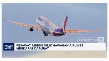 Video: Pesawat Airbus Milik Hawaiian Airlines Mendarat Darurat