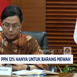 Video: Sri Mulyani Tetapkan PPN 12% Hanya Untuk Barang Mewah