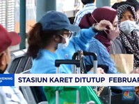Video : Stasiun Karet Ditutup Februari 2025
