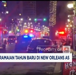 Video: Truk Tabrak Keramaian Tahun Baru di New Orleans AS, 10 Tewas