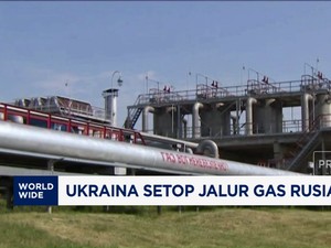 Video: Ukraina Setop Jalur Gas Rusia Ke Eropa