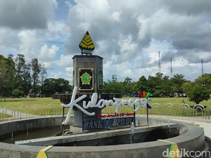 Alun-alun Wates Bakal Dipercantik Patung Penari Angguk Raksasa