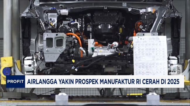 Prospek Manufaktur RI Bakal Cerah di 2025