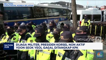 Video : Dijaga Militer, Presiden Korsel Yoon Seok Yeol Gagal Ditangkap