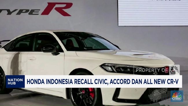 Video :Honda Indonesia Recall Civic, Accord dan All New CR-V