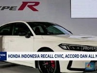 Video :Honda Indonesia Recall Civic, Accord dan All New CR-V