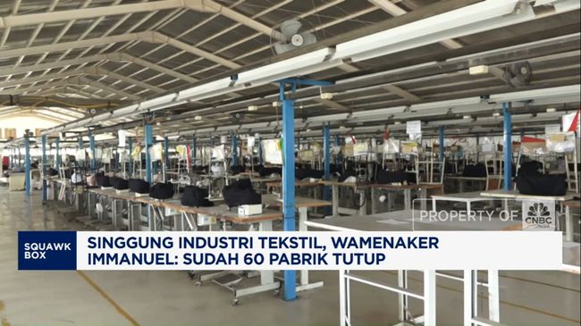 Kemenaker Minta PHK Di Industri Tekstil Jadi Perhatian