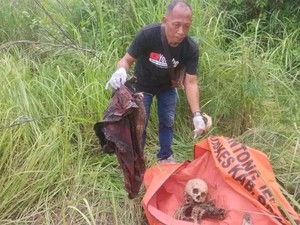 Heboh Temuan Kerangka Manusia di Bekas Galian Gresik