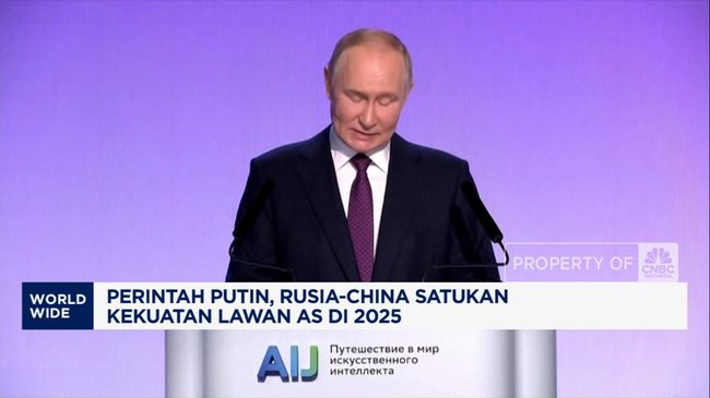 Perintah Putin, Rusia-China Satukan Kekuatan Lawan AS di 2025