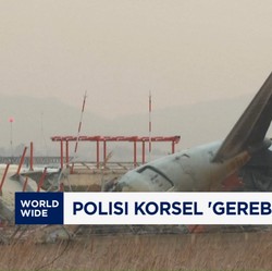 Video: Polisi Korsel 'Gerebek' Kantor Jeju Air