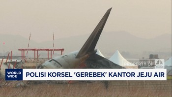 Video: Polisi Korsel 'Gerebek' Kantor Jeju Air