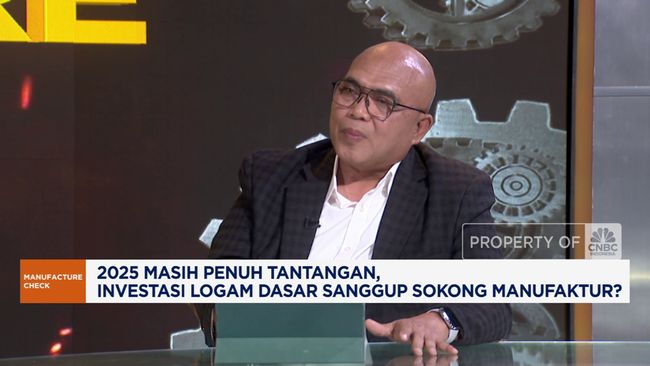 2025 Penuh Tantangan, Investasi Logam Dasar Bisa Sokong Manufaktur?