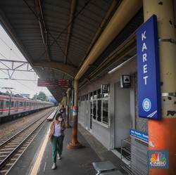 Perhatian! Menhub Dudy Janji Stasiun Karet Bakal Tembus BNI City