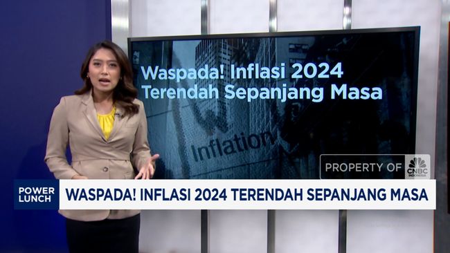 Waspada! Inflasi 2024 Terendah Sepanjang Masa