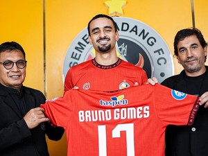Eks Pemain Genoa FC, Bruno Gomes Resmi Gabung Semen Padang