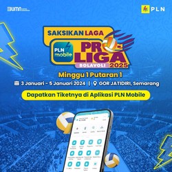 Tiket Proliga 2025 Pekan Pertama Tersedia di PLN Mobile