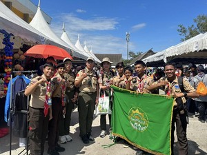 7 Santri Ponpes Asadiyah Sengkang Ikut Jambore Internasional di Malaysia