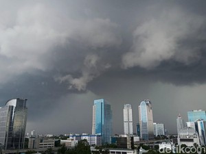 Prakiraan Cuaca Hari ini: Jaksel-Jakbar-Jaktim Hujan Ringan Siang-Malam
