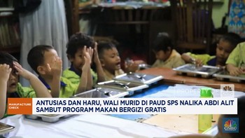 Video: Antusias dan Haru Sambut Program Makan Bergizi Gratis