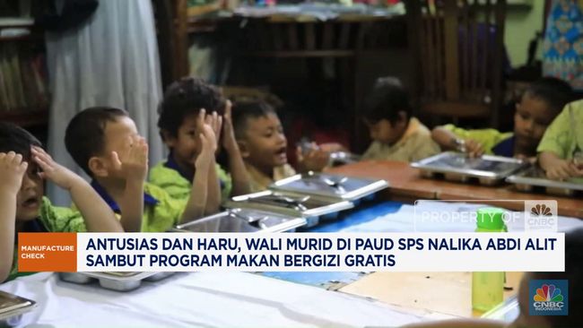 Antusias dan Haru Sambut Program Makan Bergizi Gratis