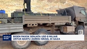 Video: Biden Pasok Senjata USD 8 Miliar Untuk Bantu Agresi Israel