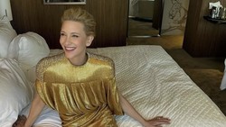 Gaya Cate Blanchett di Golden Globes 2025, Pakai Gaun yang Sama 8 Bulan Lalu