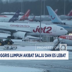 Video: Sistem Transportasi Inggris Lumpuh Akibat Salju dan Es Lebat