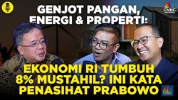 (Part 4) Genjot Pangan, Energi & Properti: Ekonomi RI Tumbuh 8%?